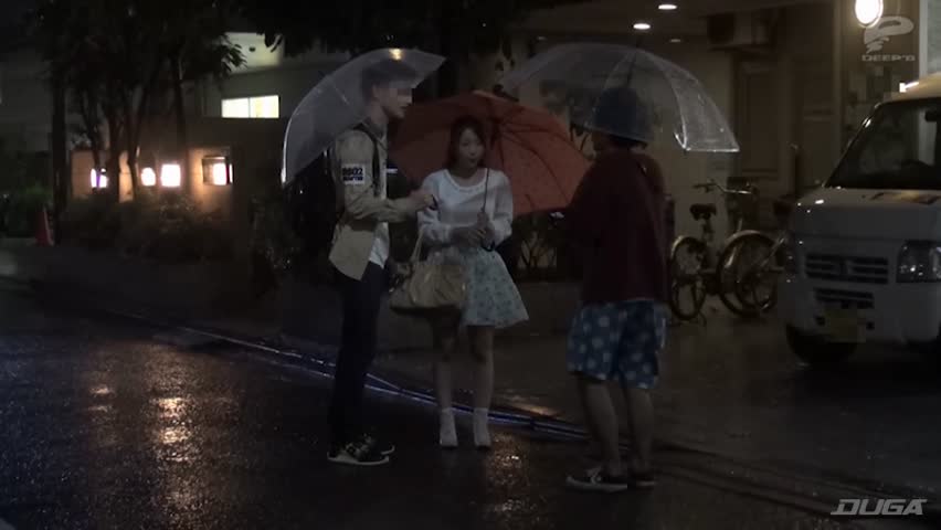 一般男女モニタリングAV 終電を逃した男女の友達