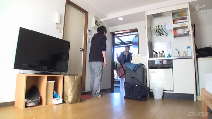 おばさんのシミ付きスパッツ尻にデカチン即ハメ！！