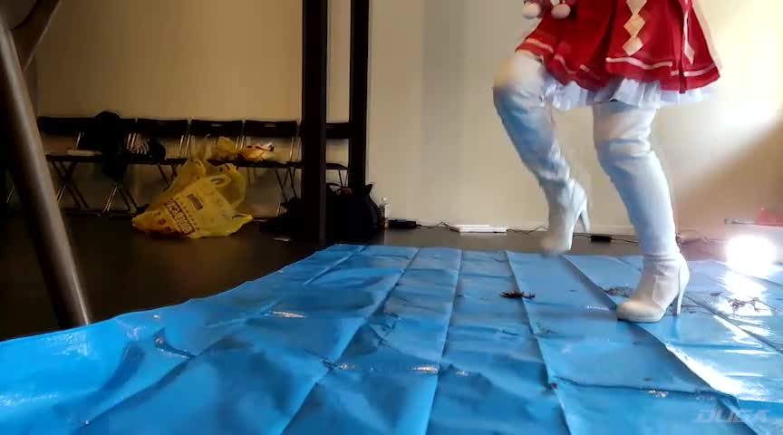 シン魔法っ娘みくちゃんの白ブーツでザリガニ駆除 VOL4