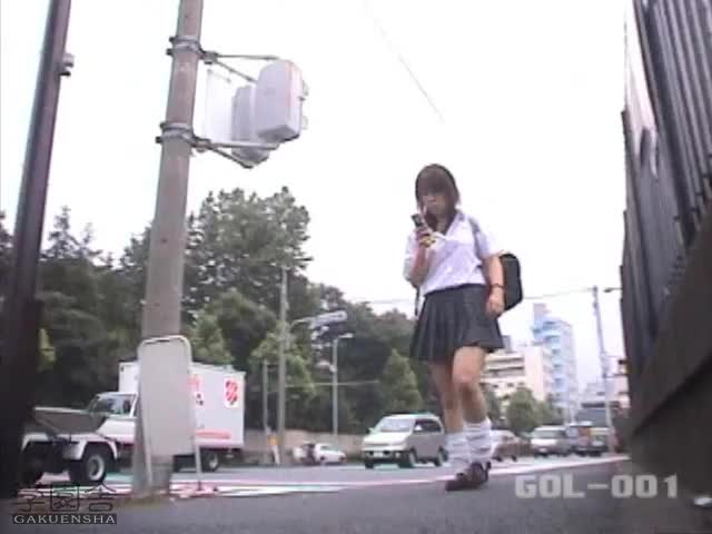 ゴロゴロスティック 女子○生ローアングル追跡歩行