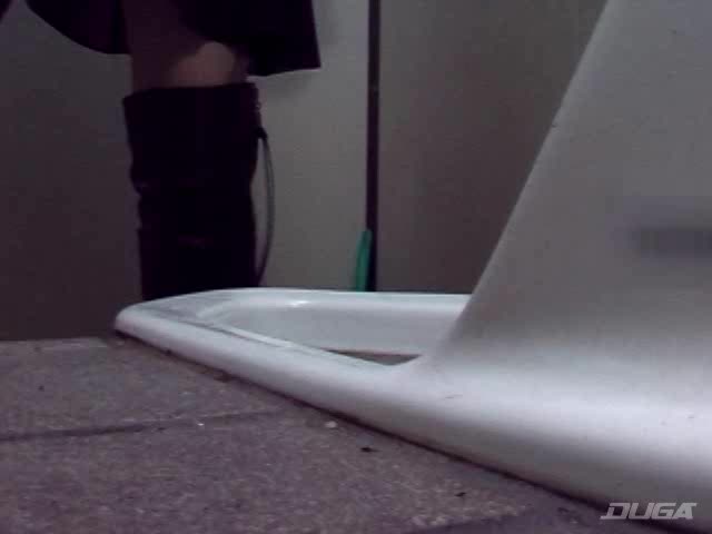 脱糞2カメ和式うんこ便所1