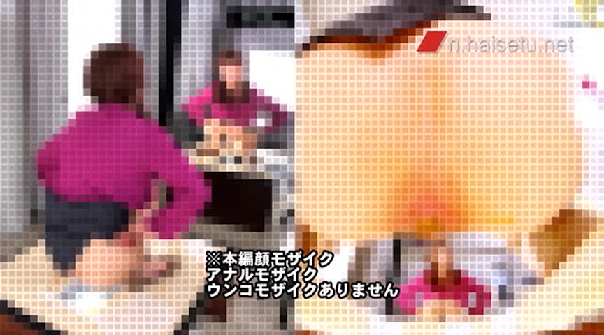 鏡を見ながらのウンコ 恥態鏡覗糞姿27