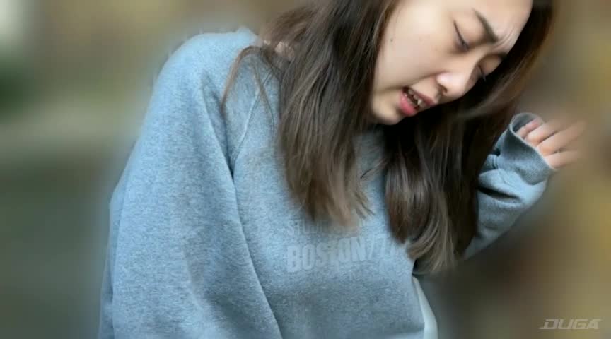 江澄ゆゆちゃんとリモバイ散歩!街中で絶頂恥○プレイ! サンプル画像1