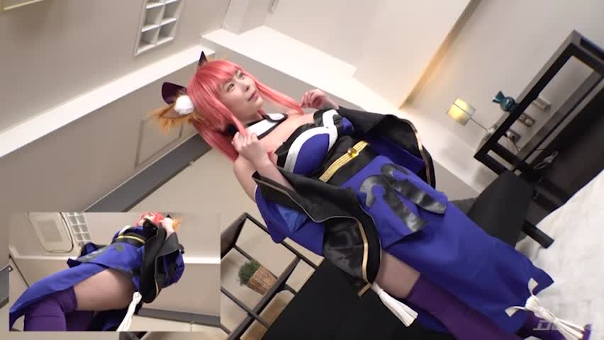 Mカップ良妻狐コスでむっつりなYちゃんに生中出し！