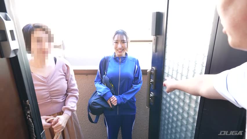 部活女子姪っ子の器械体操尻に我慢できずケツ穴生ハメ