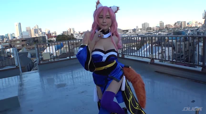 Iカップどすけべ爆乳コスプレイヤー完全着衣セックス