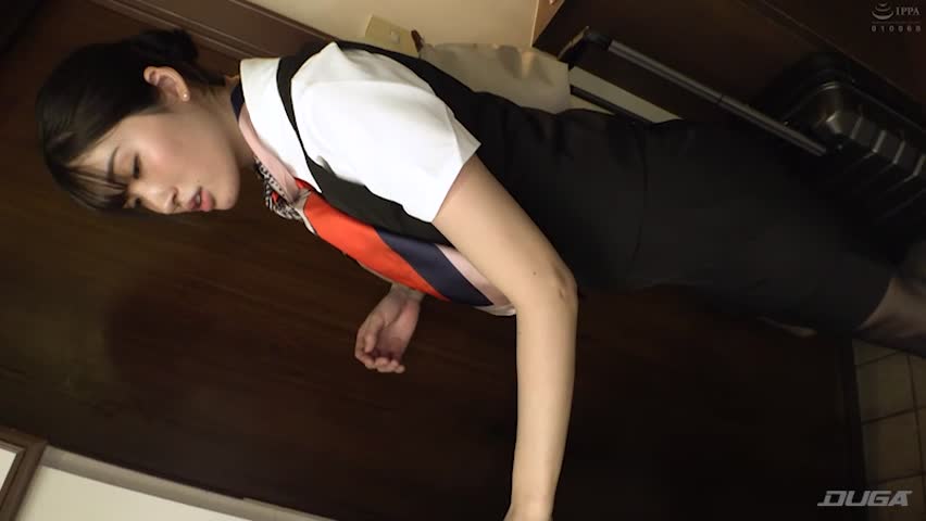 黒パンスト美脚で乗客を何度も射精させる 沙月ふみの