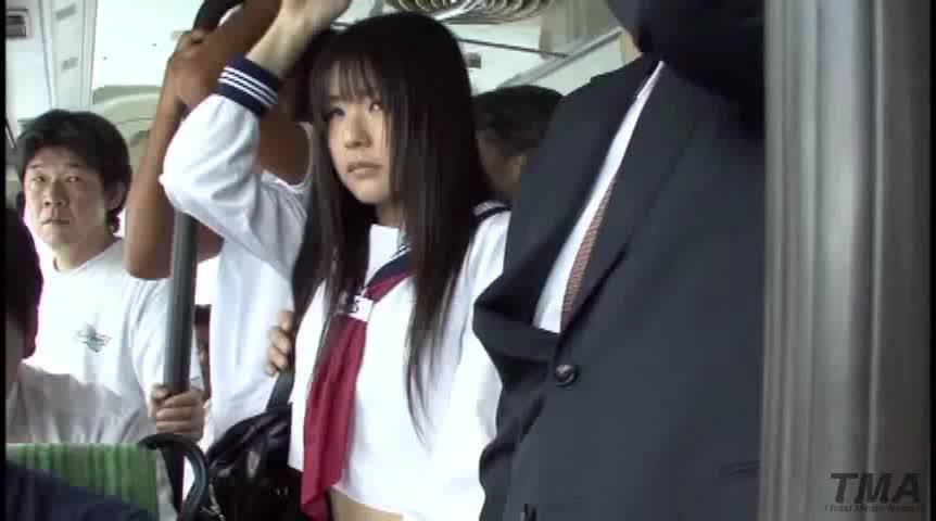 痴○バス女子○生 つぼみ